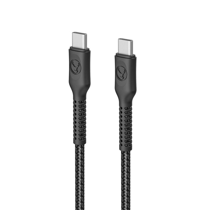 Bonelk Long-Life Easy Grip USB-C to USB-C Cable, 100W (Black) 3 m