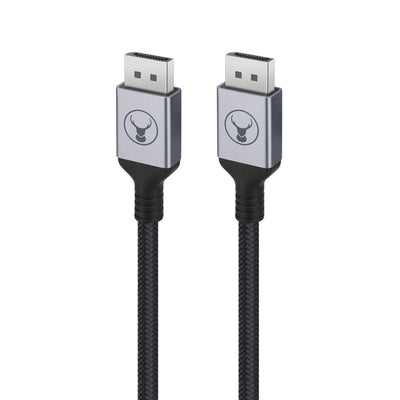 Bonelk Long-Life Display Port to Display Port Cable (Black) 1.5 m