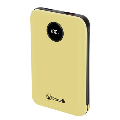 Bonelk Power Bank Mini 10,000mAh, PD20W / QC 22.5W Yellow