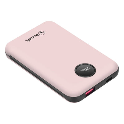 Bonelk Power Bank Mini 10,000mAh, PD20W / QC 22.5W Pink