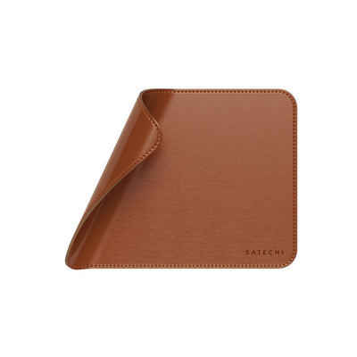 Satechi Vegan-Leather Premium Mouse Pad Brown