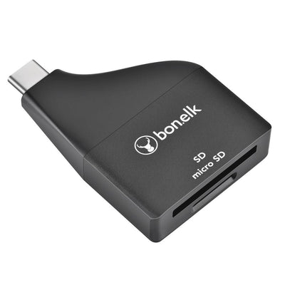 Bonelk USB-C to MicroSD/SD Adapter (Black) null