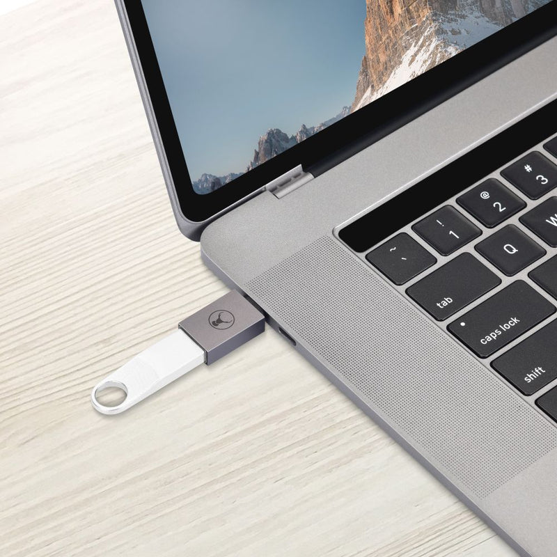 Bonelk USB-C to USB-A 3.0 Adapter Space Grey