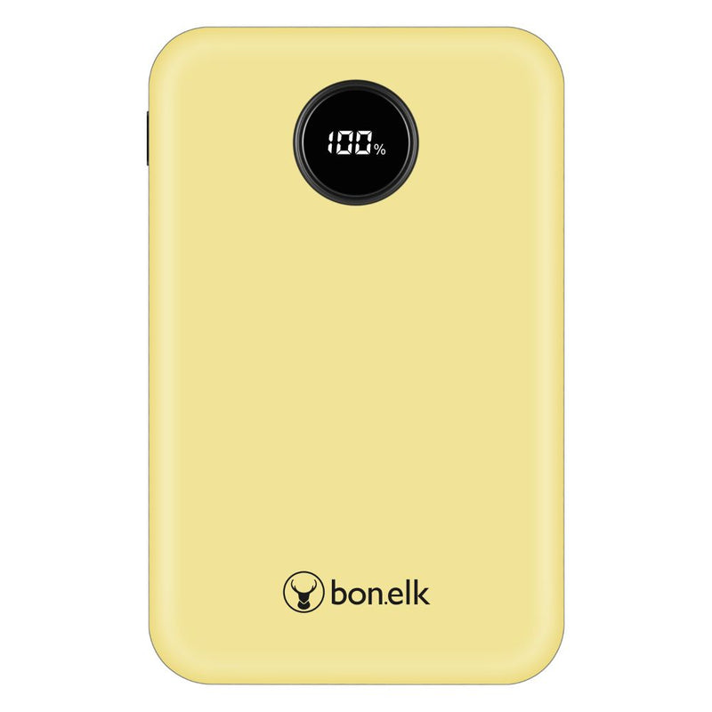 Bonelk Power Bank Mini 10,000mAh, PD20W / QC 22.5W Yellow