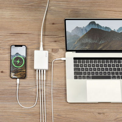 Bonelk Desktop Charger, 2 x USB-C / 2 x USB-A, 65W White