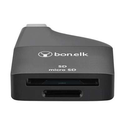 Bonelk USB-C to MicroSD/SD Adapter (Black) null