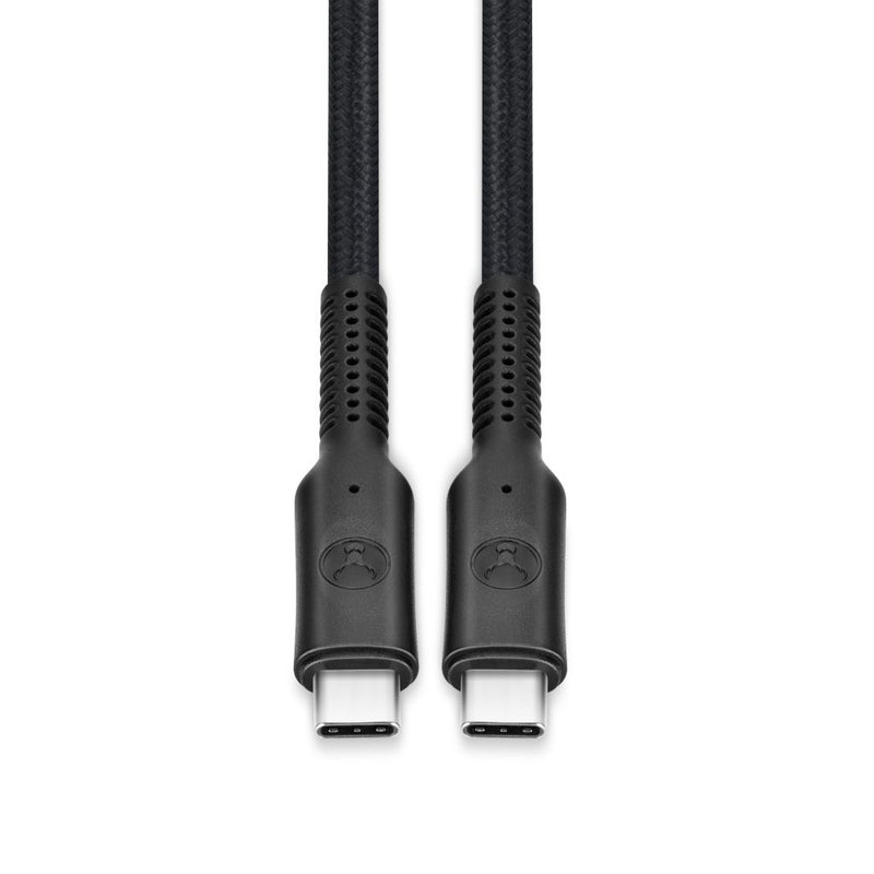 Bonelk Long-Life Easy Grip USB-C to USB-C Cable, 240w/20Gbps 4K 60Hz - 1.5m Black