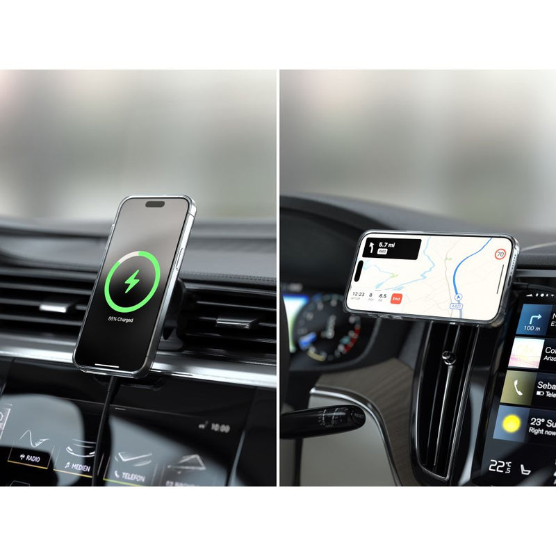 Satechi Qi2 Wireless Car Charger (Space Grey)