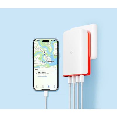 Twelve South PlugBug with Find My: Travel 50W 120W