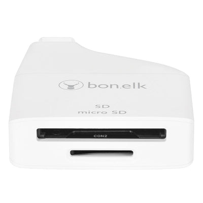 Bonelk USB-C to MicroSD/SD Adapter - (White)