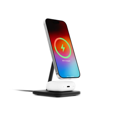 Twelve South HiRise 2 Deluxe 2-in-1 Qi2 Charger Black