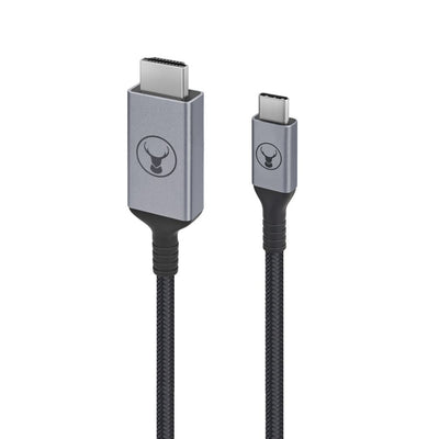 Bonelk Long-Life USB-C to HDMI Cable (Black) 2.5 m