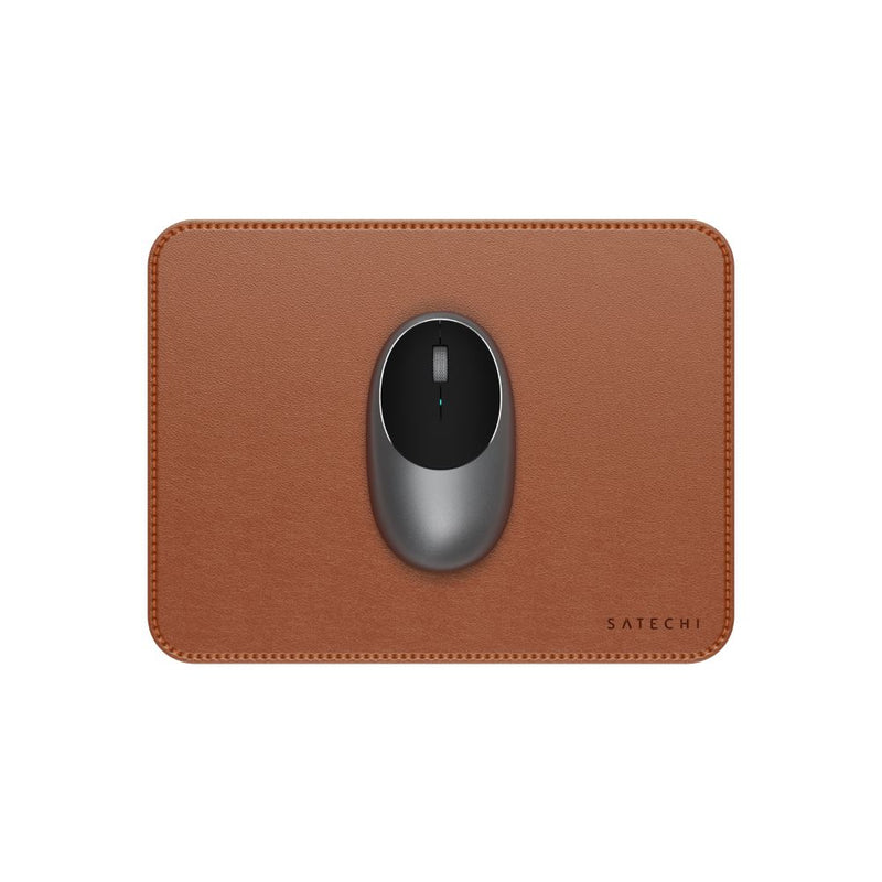 Satechi Vegan-Leather Premium Mouse Pad Brown