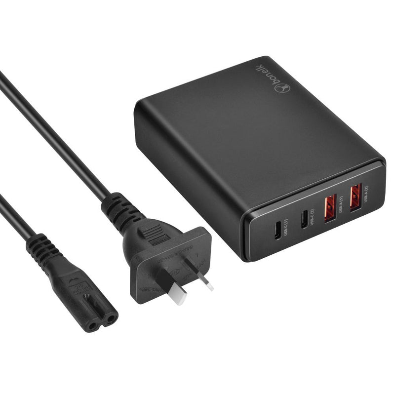 Bonelk Desktop Charger, 2 x USB-C / 2 x USB-A, 65W Black