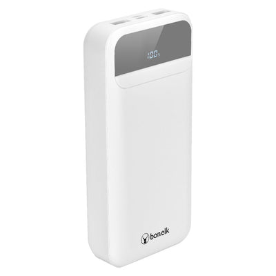 Bonelk Powerbank Pro 20,000mAh,  PD20W / QC22.5W White