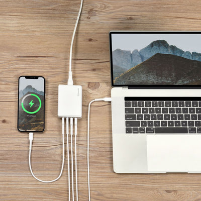 Bonelk Desktop Charger, 2 x USB-C / 2 x USB-A, 65W White