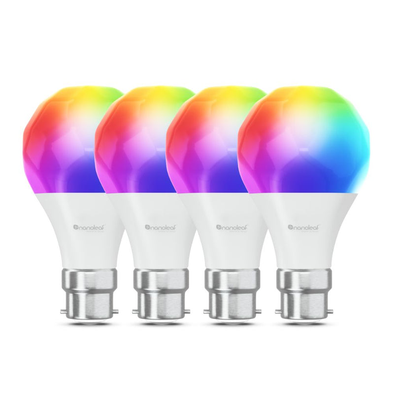 Nanoleaf Essentials Smart Bulb B22 (Wi-Fi) - 4 Pack