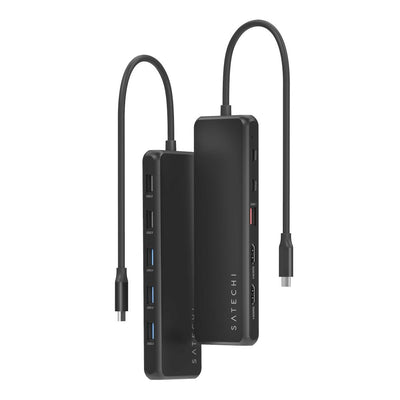 Satechi 13-in-1 USB-C Triple Display Multiport Adapter (Black)