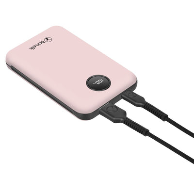 Bonelk Power Bank Mini 10,000mAh, PD20W / QC 22.5W Pink