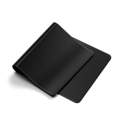 Satechi Vegan-Leather Premium Desk Mat Black