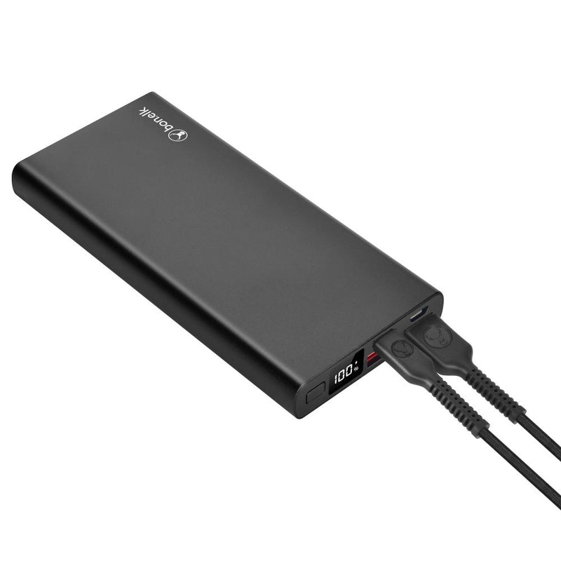 Bonelk Eco Series Slim Powerbank 10,000mAh, PD20W / QC 18W - Black 