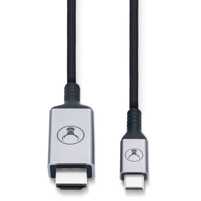 Bonelk Long-Life USB-C to HDMI Cable (Black) 2.5 m