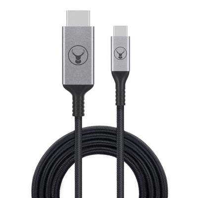 Bonelk Long-Life USB-C to HDMI Cable (Black) 2.5 m