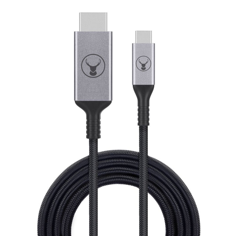 Bonelk Long-Life USB-C to HDMI Cable (Black) 2.5 m