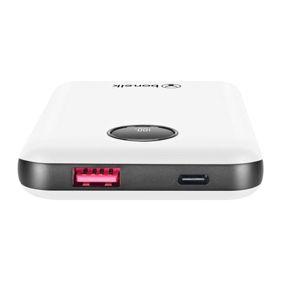 Bonelk Power Bank Mini 10,000mAh, PD20W / QC 22.5W White