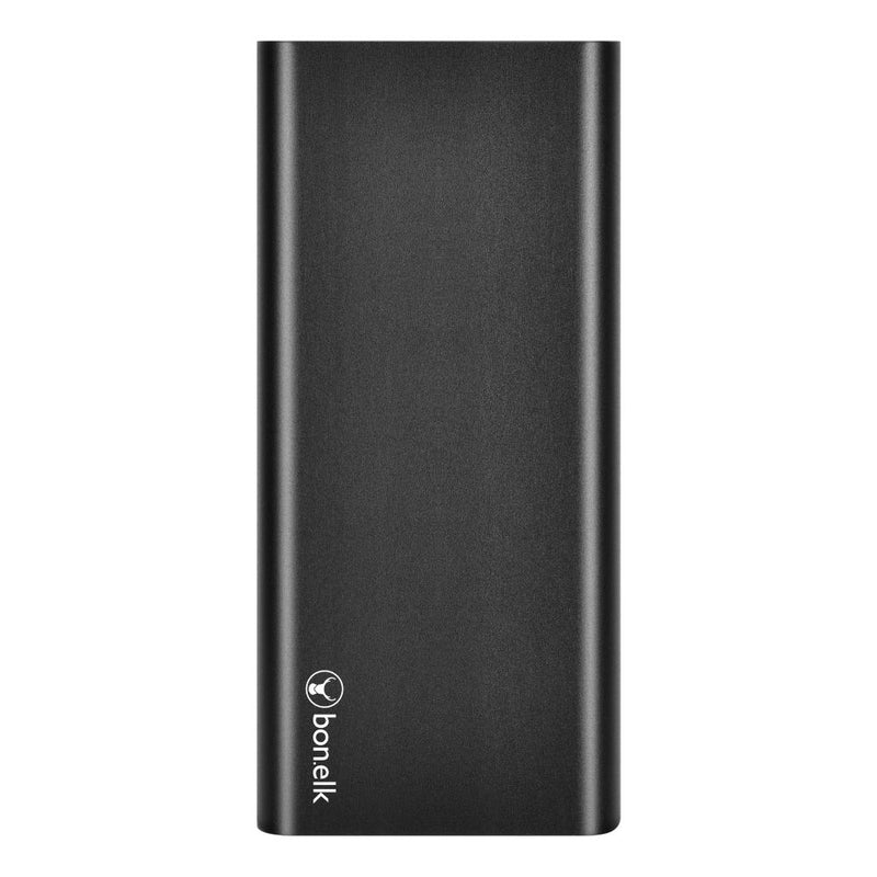 Bonelk Eco Series Slim Powerbank 20,000mAh, PD20W / QC 18W - Black 