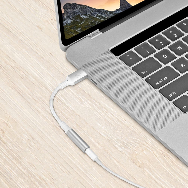 Bonelk USB-C to 3.5mm Long-Life Adapter White