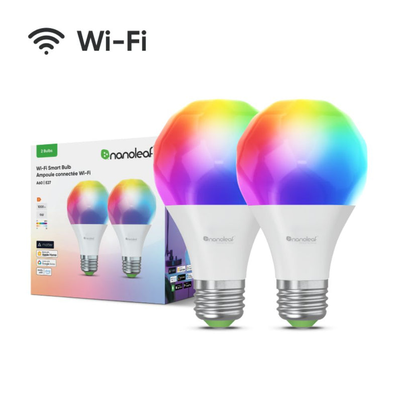 Nanoleaf Essentials Smart Bulb E27 (Wi-Fi) - 2 Pack