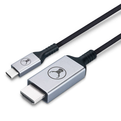 Bonelk Long-Life USB-C to HDMI Cable (Black) 2.5 m